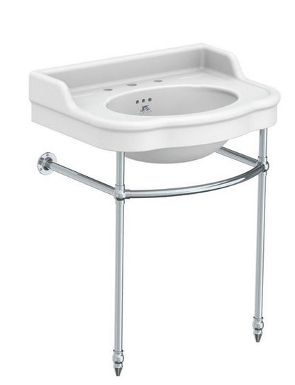 Lefroy Brooks La Chapelle 720mm Basin Stand - Antique Gold