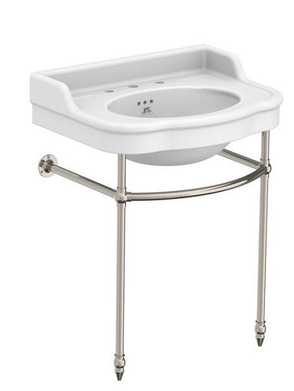 Lefroy Brooks La Chapelle 720mm Basin Stand - Antique Gold