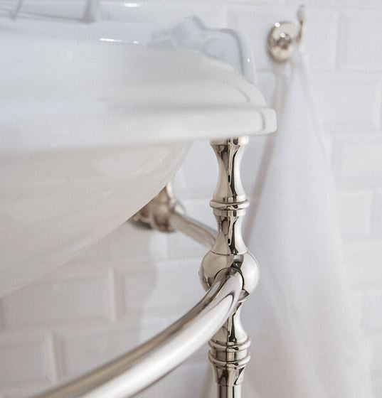 Lefroy Brooks Lissa Doon Basin Stand - Chrome