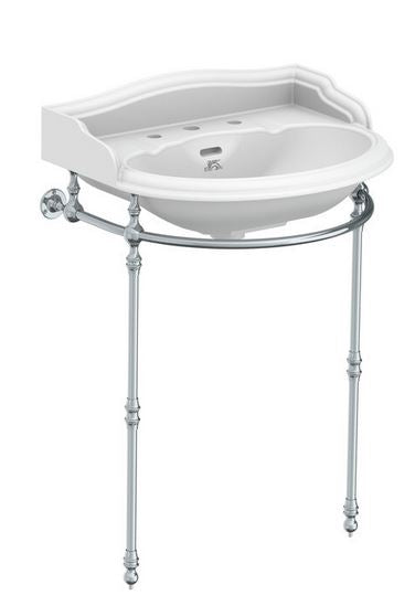 Lefroy Brooks Lissa Doon Basin Stand - Chrome