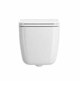 Crosswater Libra Wall Hung Pan Gloss White