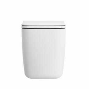 Crosswater Libra Back to Wall Pan Gloss White