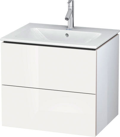 Duravit L-Cube Wall Mounted 620x481 2 Drawer Vanity Unit Only