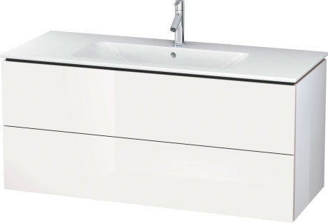 Duravit L-Cube Wall Mounted 1220x481 2 Drawer Vanity Unit Only