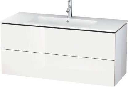 Duravit L-Cube Wall Mounted 1220x481 2 Drawer Vanity Unit Only