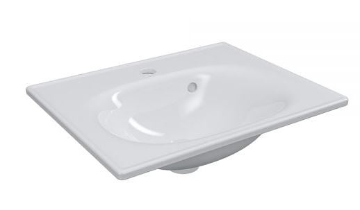 Essentials Alma 500mm Slimline 1th Ceramic Basin