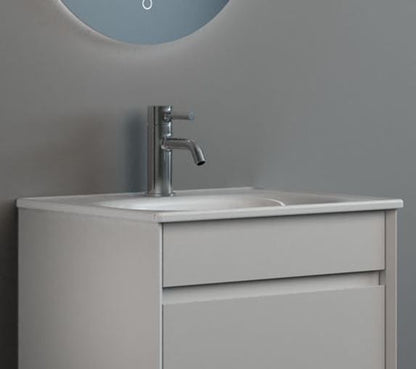 Essentials Alma 500mm Slimline 1th Ceramic Basin