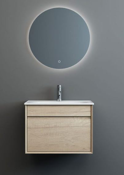 Essentials Alma 500mm Slimline 1th Ceramic Basin