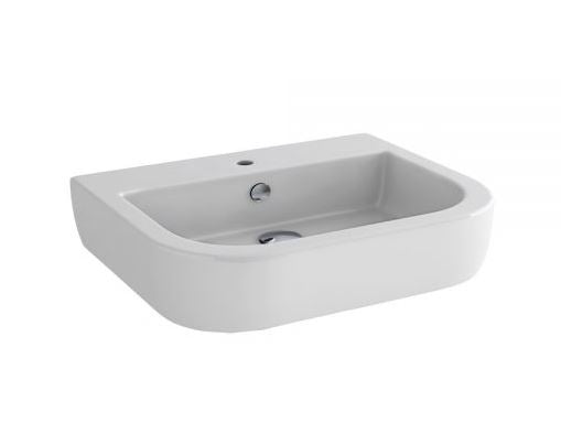 Essentials Essence 400mm Cloakroom Basin With One Tap Hole