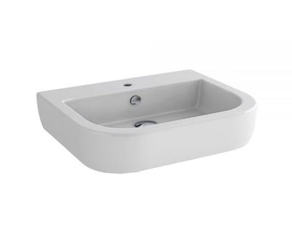 Essentials Essence 400mm Cloakroom Basin With One Tap Hole