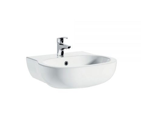 Essentials Xcite 450mm basin with one tap hole