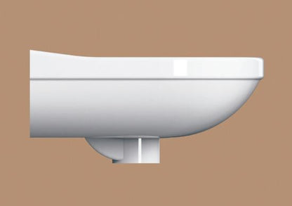 Essentials Flite / Ivo 360mm Cloakroom Basin Two Tap Hole