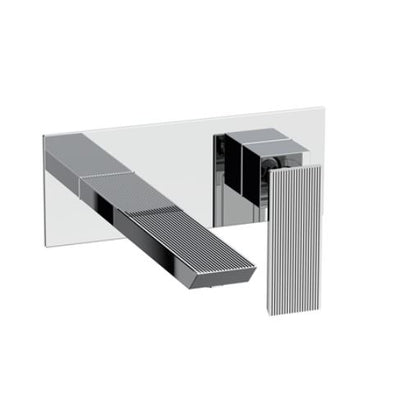 Crosswater Limit 2H Wall Mounted Mixer Mixer - Chrome