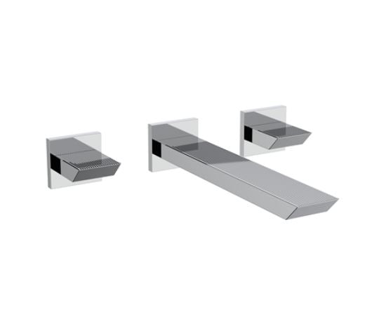 Crosswater Limit 3H Wall Mounted Mixer Mixer - Chrome