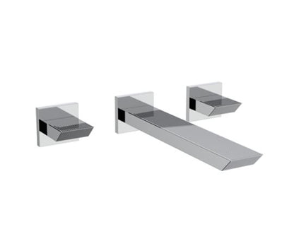 Crosswater Limit 3H Wall Mounted Mixer Mixer - Chrome