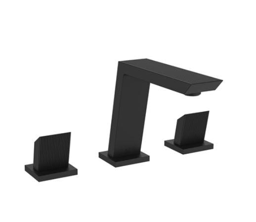 Crosswater Limit 3H Deck Mounted Mixer - Matt Black