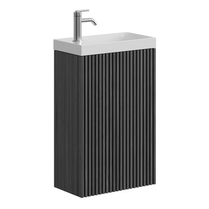 Crosswater Limit 400mm Cloakroom Wall Hung Unit with Basin