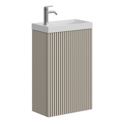 Crosswater Limit 400mm Cloakroom Wall Hung Unit with Basin