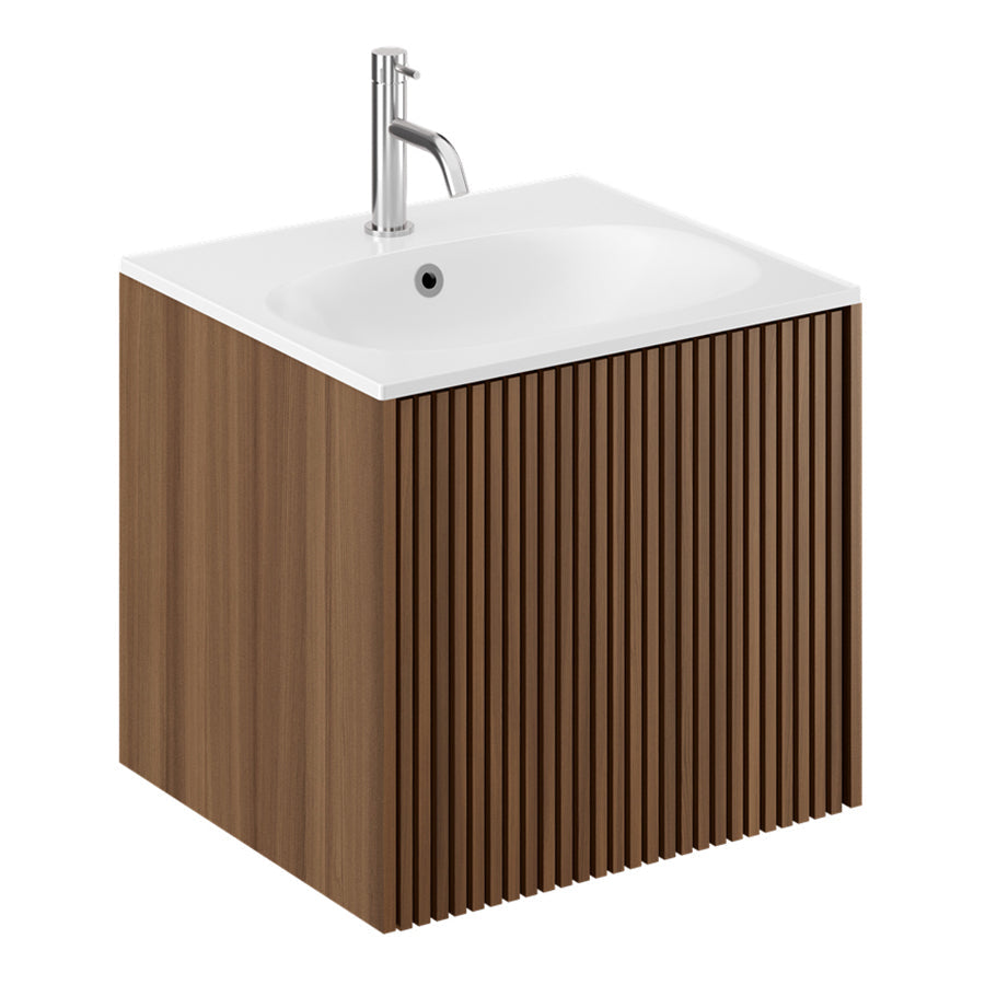 Crosswater Limit 500 Single Drawer Unit with Cast Mineral Marble Basin