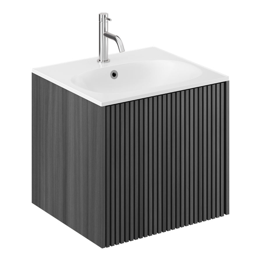 Crosswater Limit 500 Single Drawer Unit with Cast Mineral Marble Basin