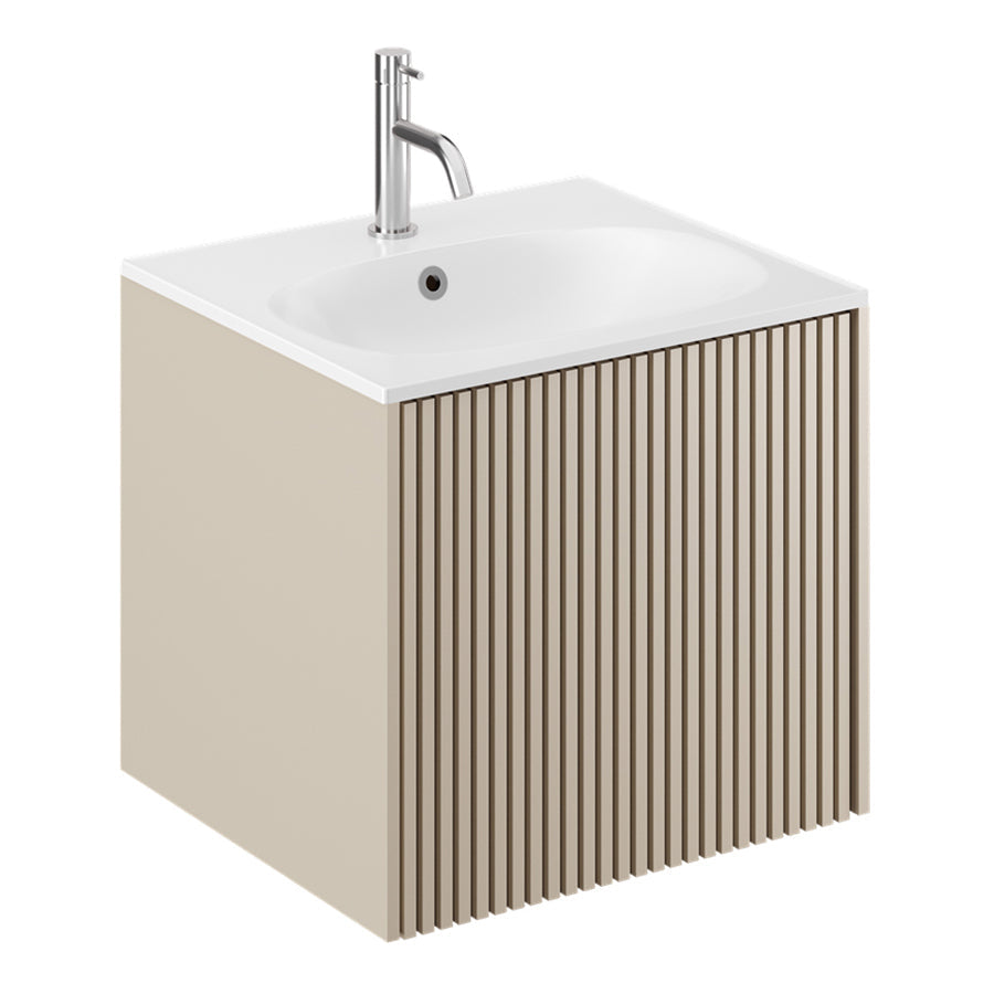 Crosswater Limit 500 Single Drawer Unit with Cast Mineral Marble Basin