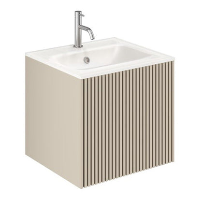 Crosswater Limit 500 Single Drawer Unit with Ice White Basins