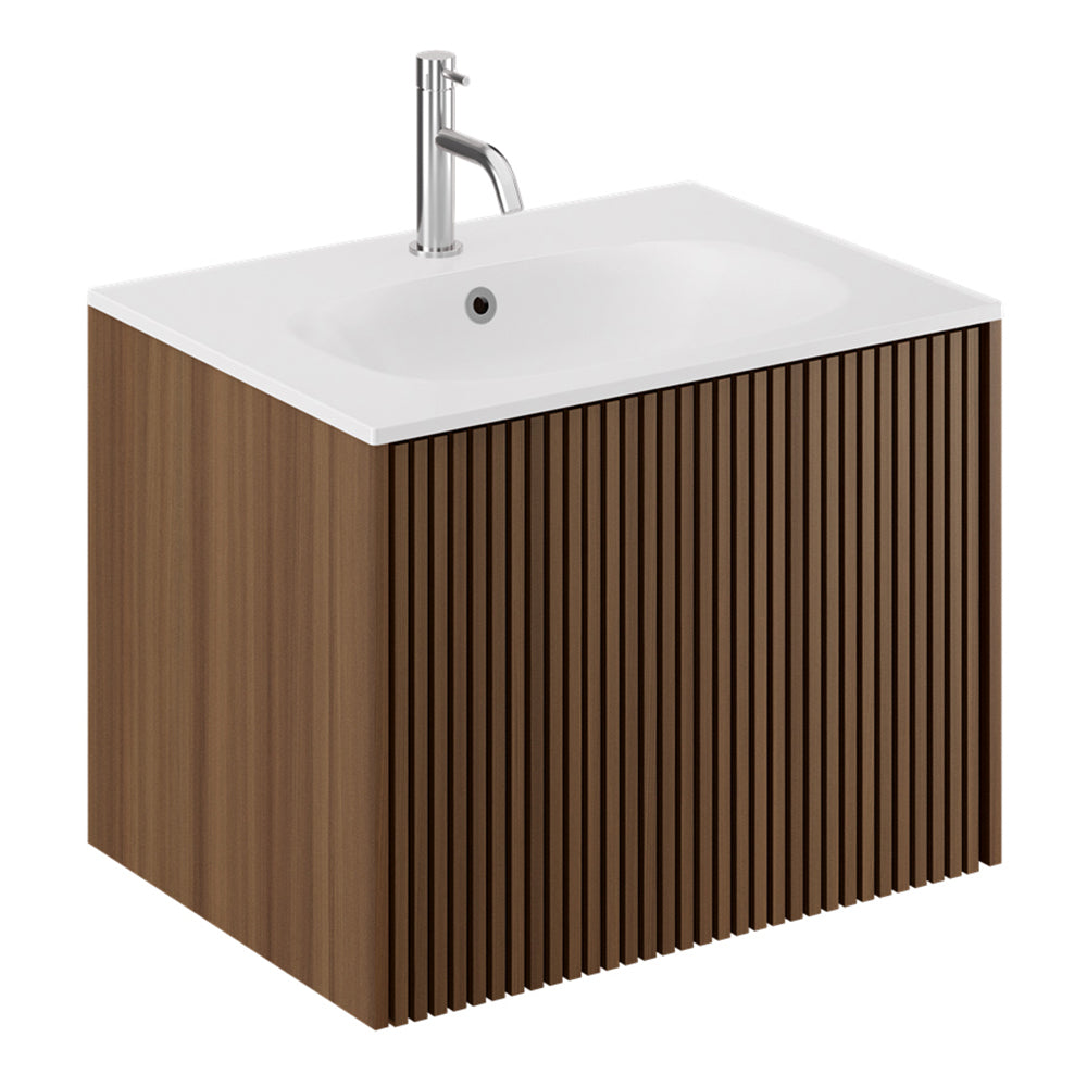 Crosswater Limit 600 Single Drawer Unit with Matt White Basin