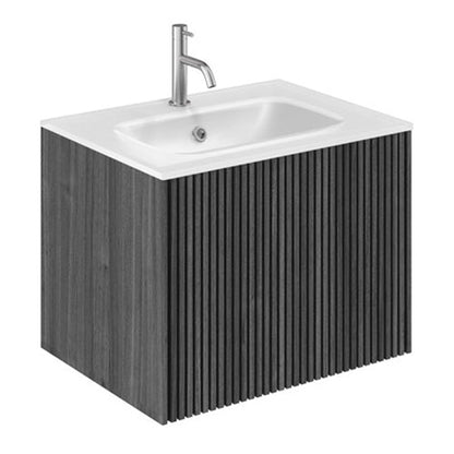 Crosswater Limit 600 Single Drawer Unit with Ice White Basin