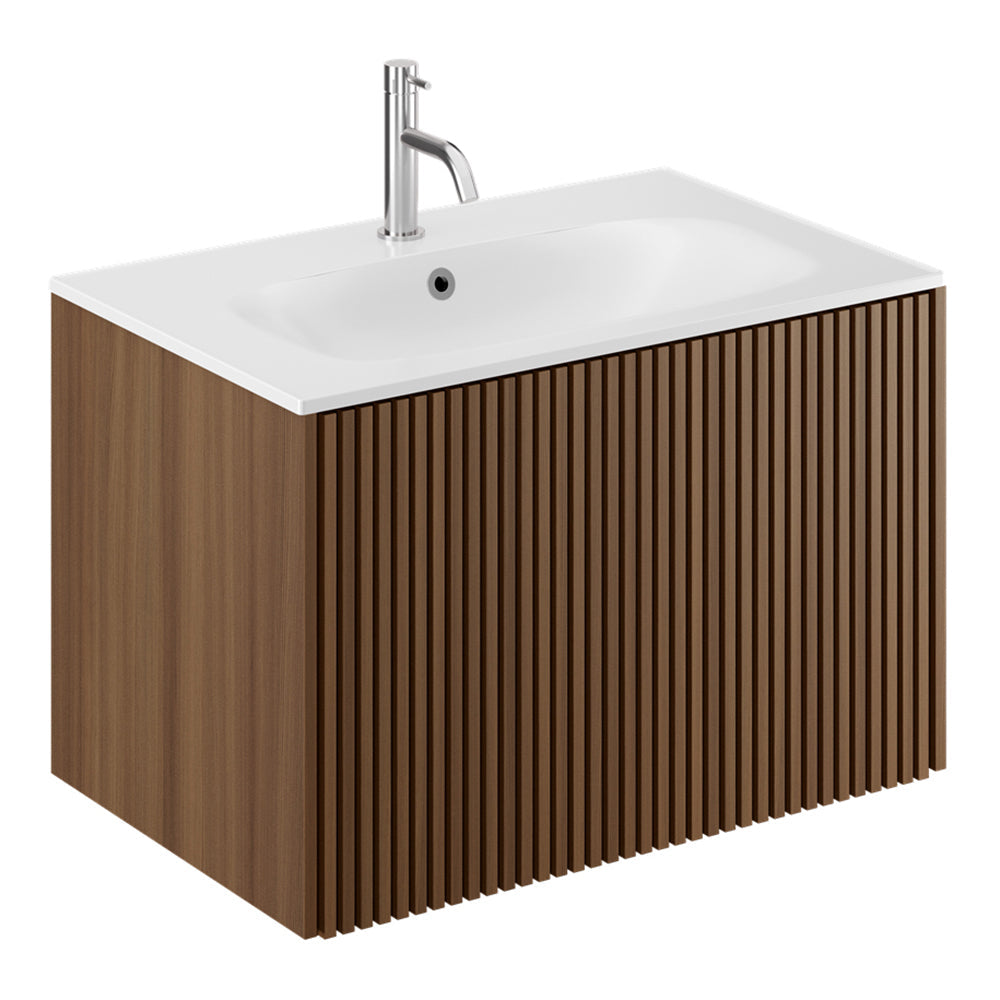 Crosswater Limit 700 Single Drawer Unit with Cast Mineral Marble Basin