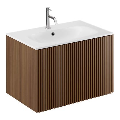 Crosswater Limit 700 Single Drawer Unit with Cast Mineral Marble Basin