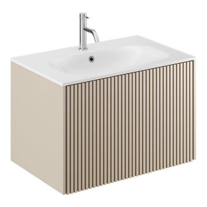 Crosswater Limit 700 Single Drawer Unit with Cast Mineral Marble Basin