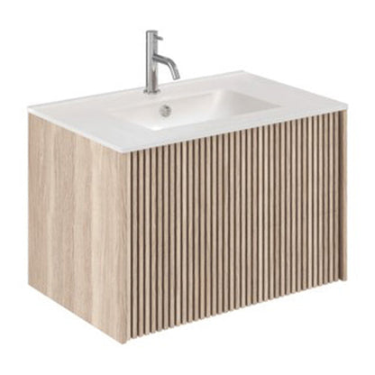 Crosswater Limit 700 Single Drawer Unit with White Vitreous China Basin
