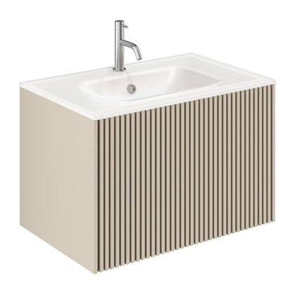 Crosswater Limit 700 Single Drawer Unit with Ice White Basin