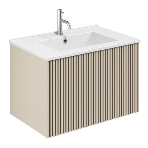 Crosswater Limit 700 Single Drawer Unit with White Vitreous China Basin