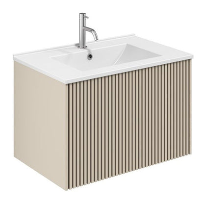 Crosswater Limit 700 Single Drawer Unit with White Vitreous China Basin