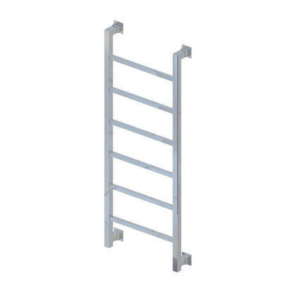 Eastbrook Loxley 1200 x 600mm Square Heated Towel Rail Chrome