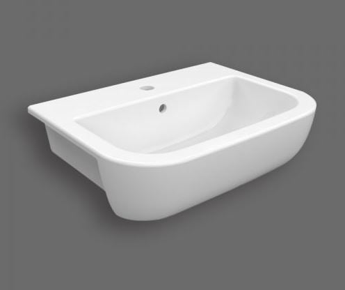 Essentials 560mm Essence / Grace / Duro Semi Countertop Basin 1TH