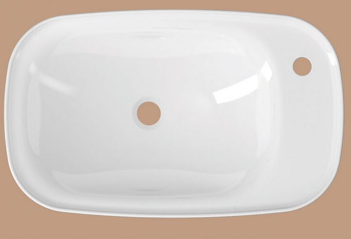 Essentials Liberty 650mm x 400mm Countertop Basin