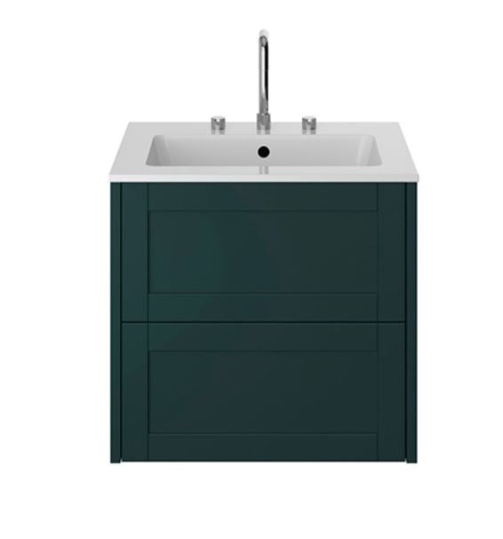 Lynton 600mm Wall Hung Classic Green