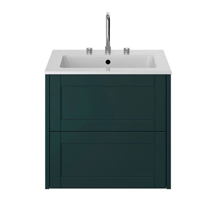 Lynton 600mm Wall Hung Classic Green