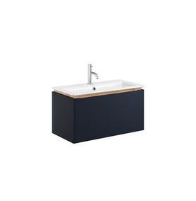 Mada 700mm Wall Hung soft close Vanity Unit - Indigo Blue