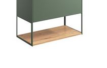 Mada Wall Mounted Rectangular Shelf & Frame Sage Green 700mm