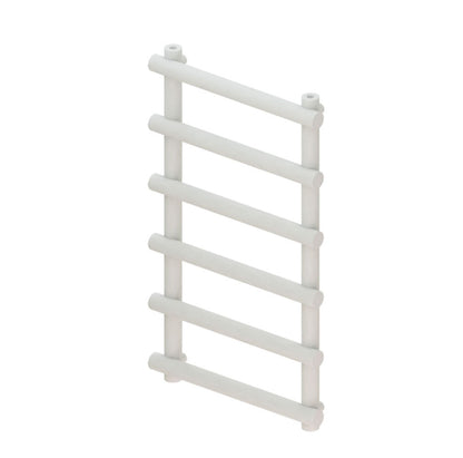 Eastbrook Marlow 1150 x 600mm Rail On Rail Heated Towel Rail Matt White