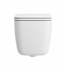 Crosswater Libra Wall Hung Pan Matt White