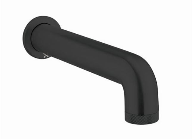 Crosswater UNION Wall Mounted Bath Spout Brushed Nickel