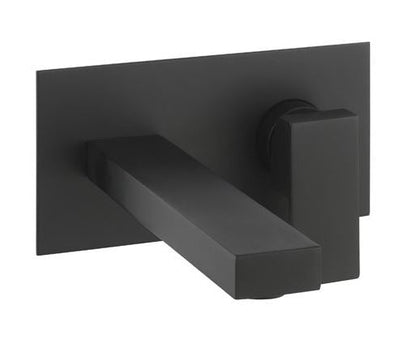Crosswater Essential Verge Wall Mounted Basin Mixer- Black