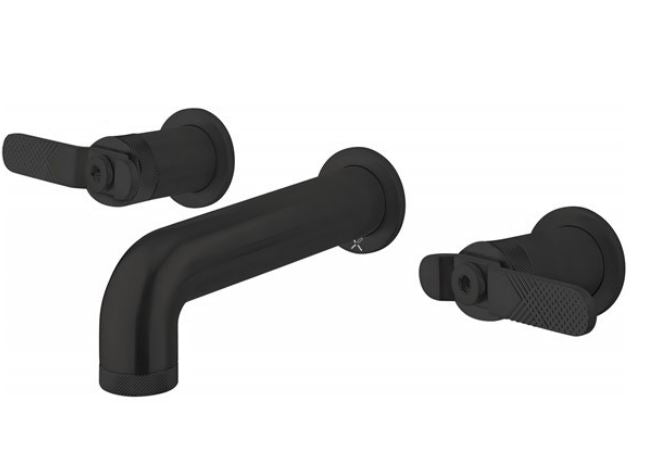 UNION Three Hole Wall Mounted Basin Mixer w/ Levers