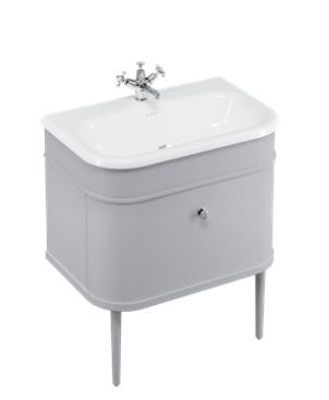 Chalfont 750mm Single Drawer Unit Only - Classic Grey