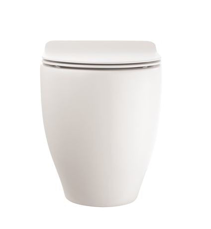 Crosswater Glide II Back to Wall Rimless Pan - Matt White