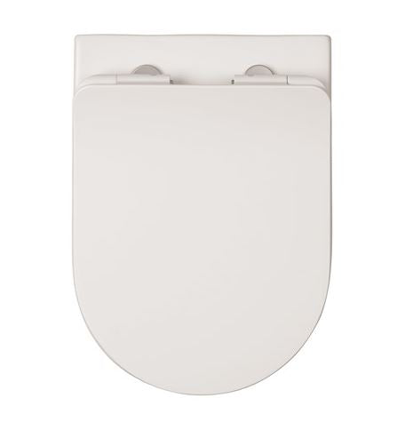 Crosswater Glide II Back to Wall Rimless Pan - Matt White